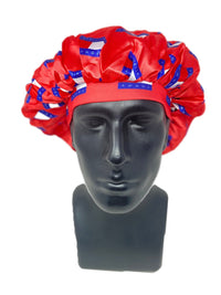 Orange Tommy Designer Satin Bonnet - Double R Rags