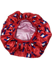 Orange Tommy Designer Satin Bonnet - Double R Rags