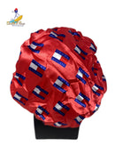 Orange Tommy Designer Satin Bonnet - Double R Rags