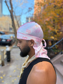 Pink Money Silk Durag - Double R Rags