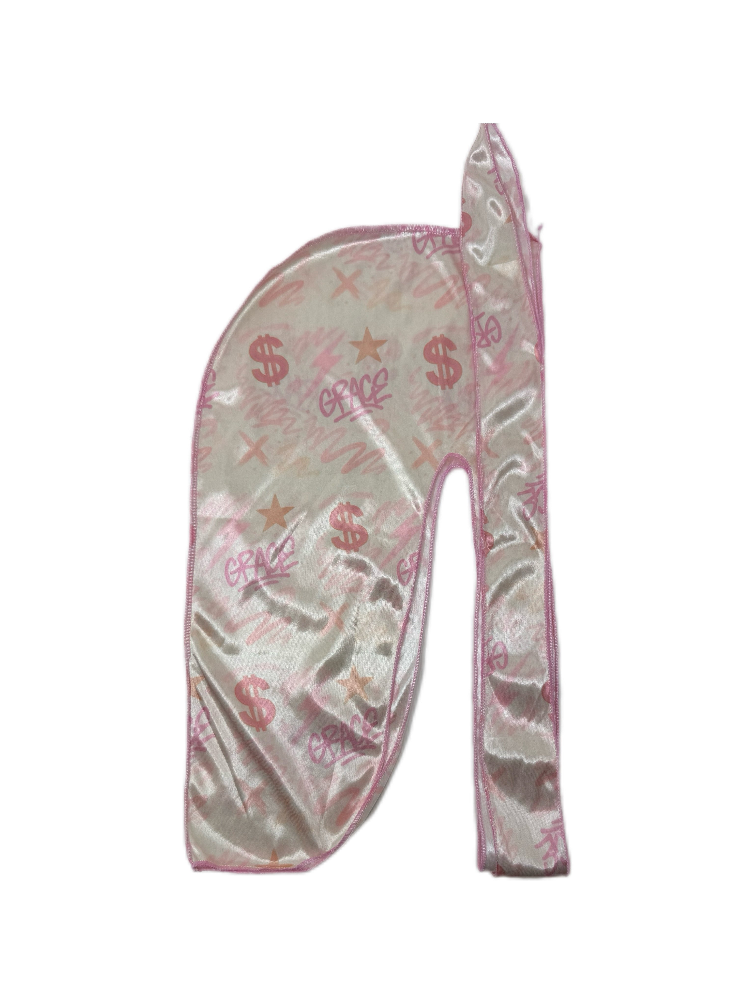Pink Money Silk Durag - Double R Rags