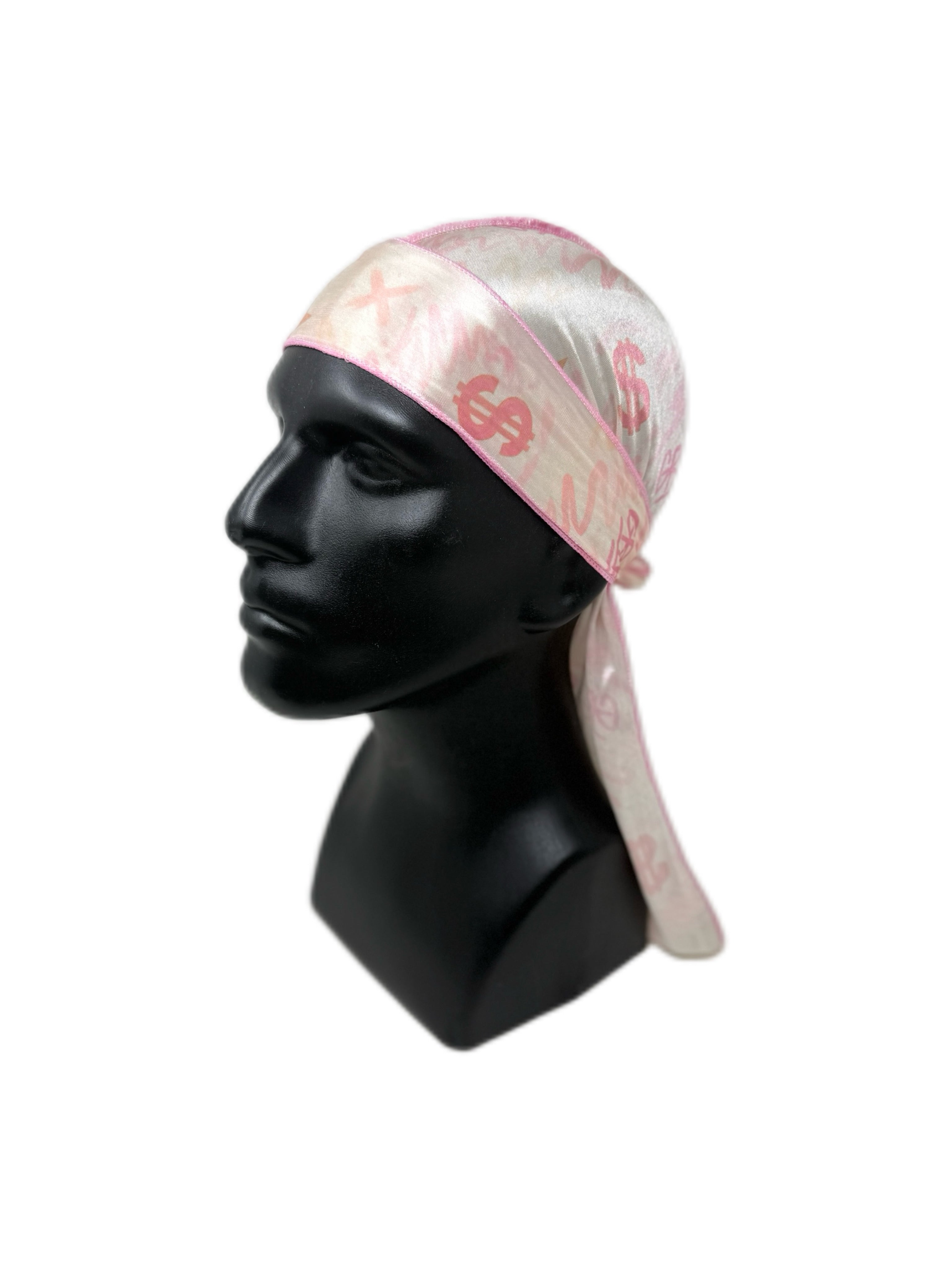 Pink Money Silk Durag - Double R Rags