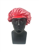 Pink Velvet Bonnet - Double R Rags