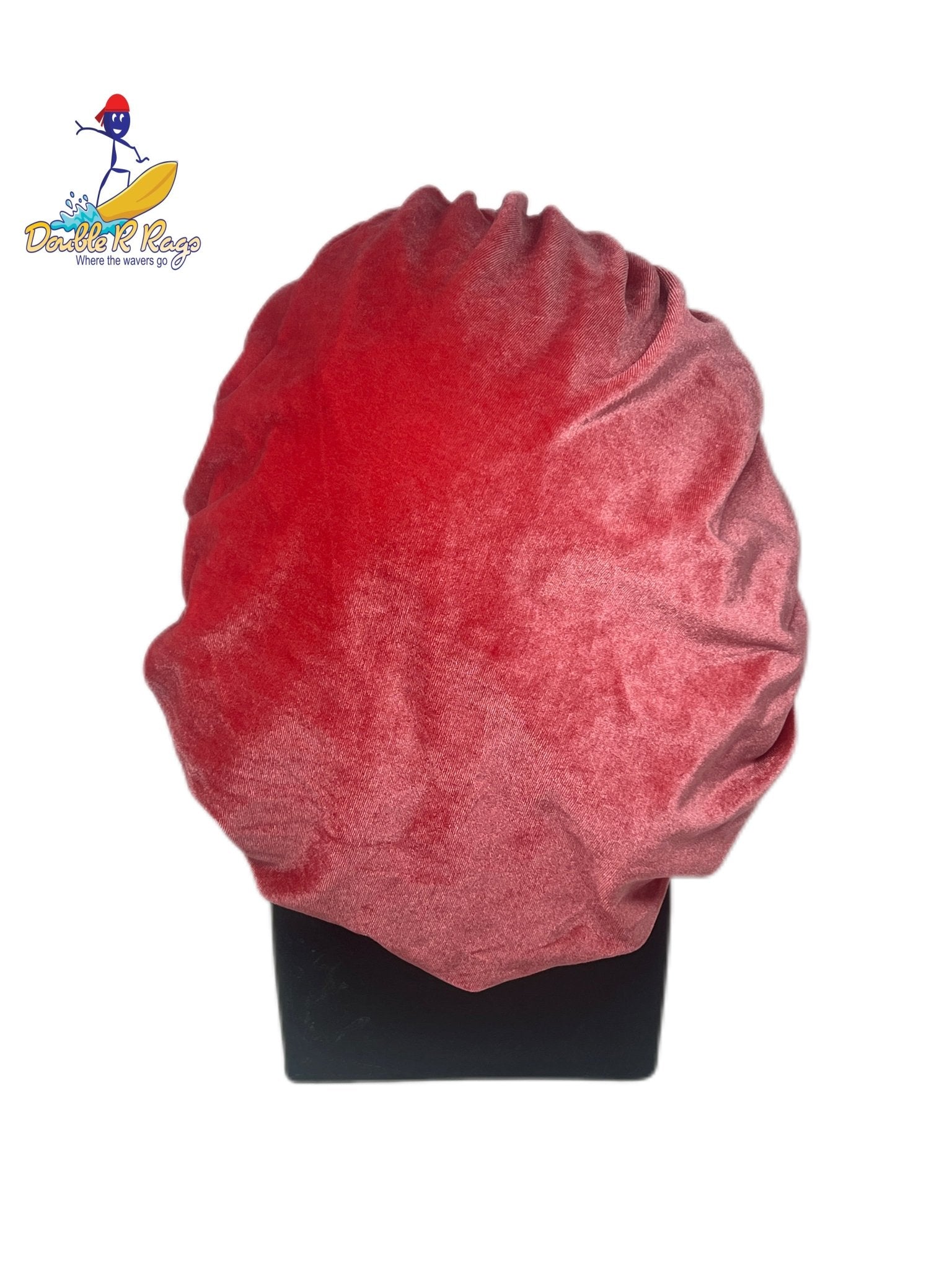 Pink Velvet Bonnet