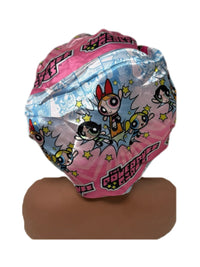 Power Puff Girls Luxurious Silk Bonnet - Double R Rags