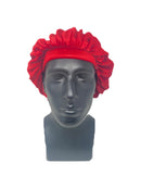 Red Velvet Bonnet - Double R Rags
