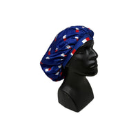 Royal Blue Silk Tommy Bonnet - Double R Rags