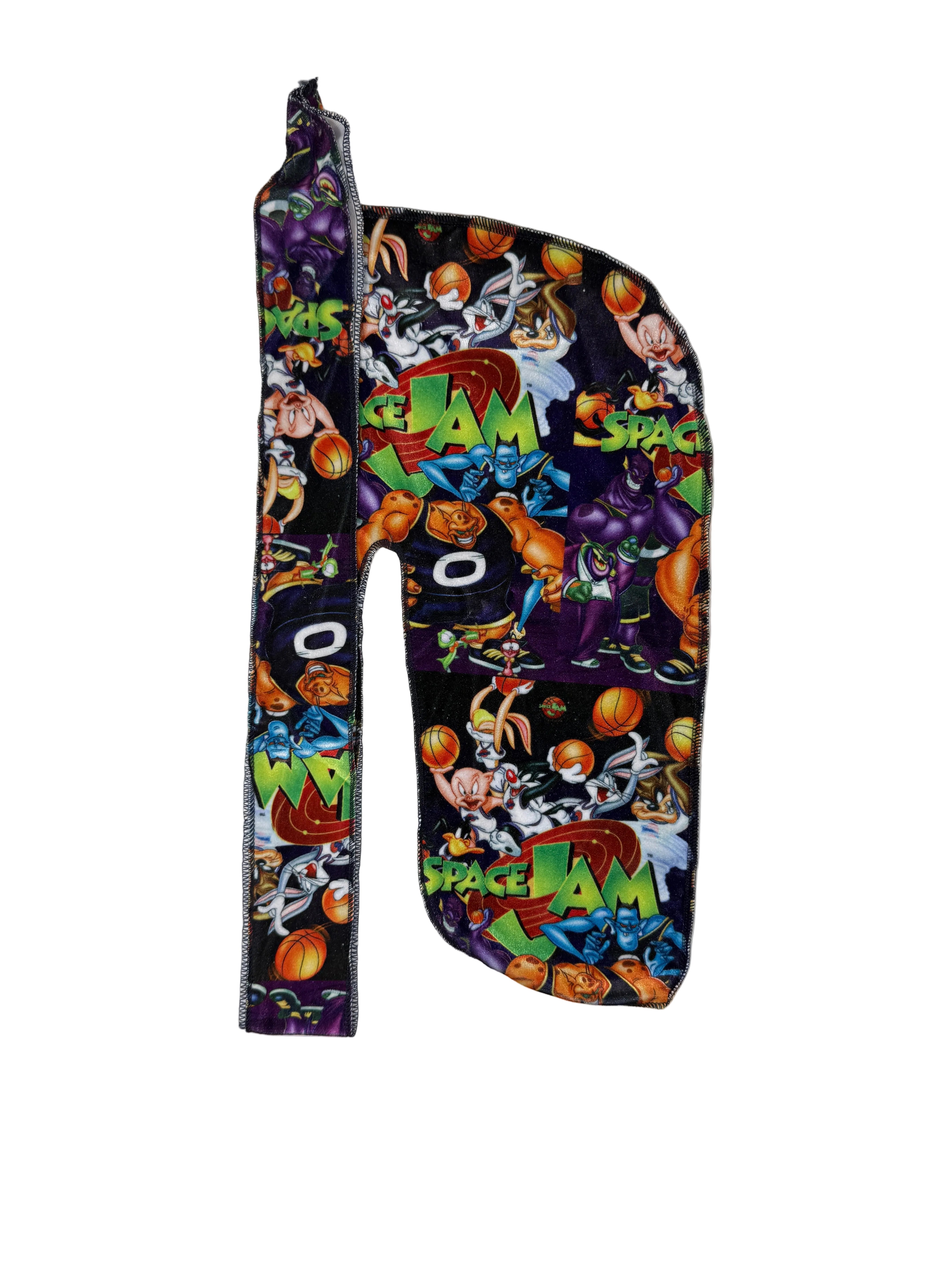 Space Jam Velvet Durag - Double R Rags