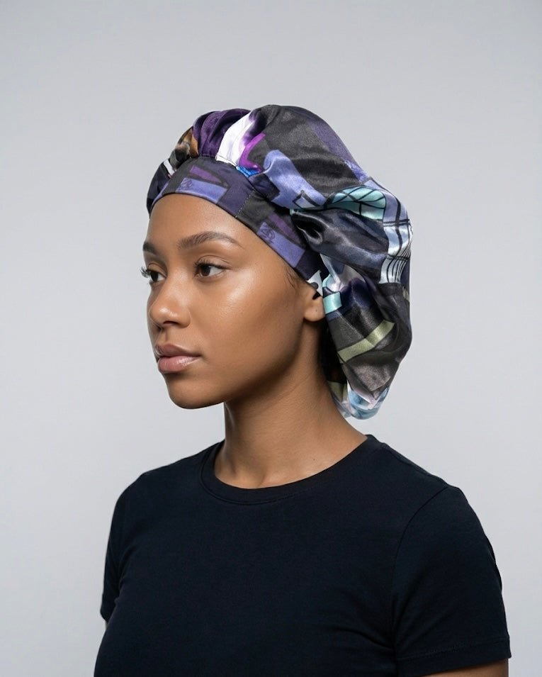 Static Shock Silk Bonnet - Double R Rags