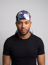 Static Shock Velvet Durag - Double R Rags