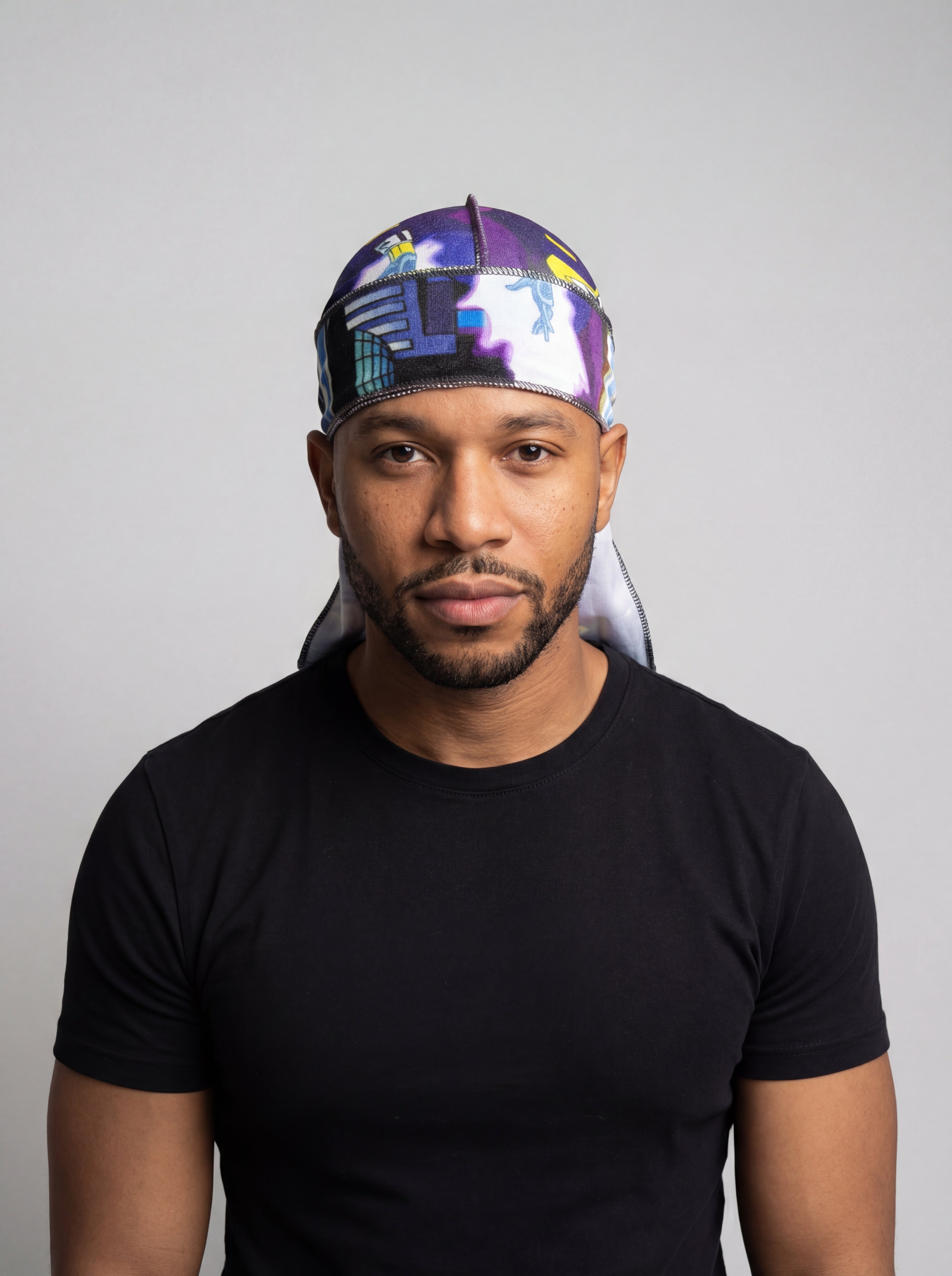 Static Shock Velvet Durag - Double R Rags
