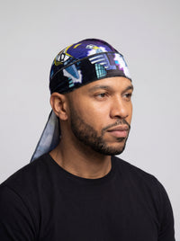 Static Shock Velvet Durag - Double R Rags