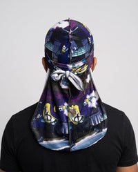 Static Shock Velvet Durag - Double R Rags