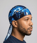 Super Saiyan Blue Vegeta Velvet Durag - Double R Rags