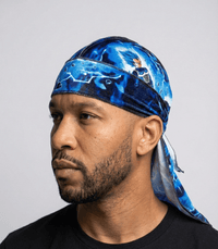 Super Saiyan Blue Vegeta Velvet Durag - Double R Rags