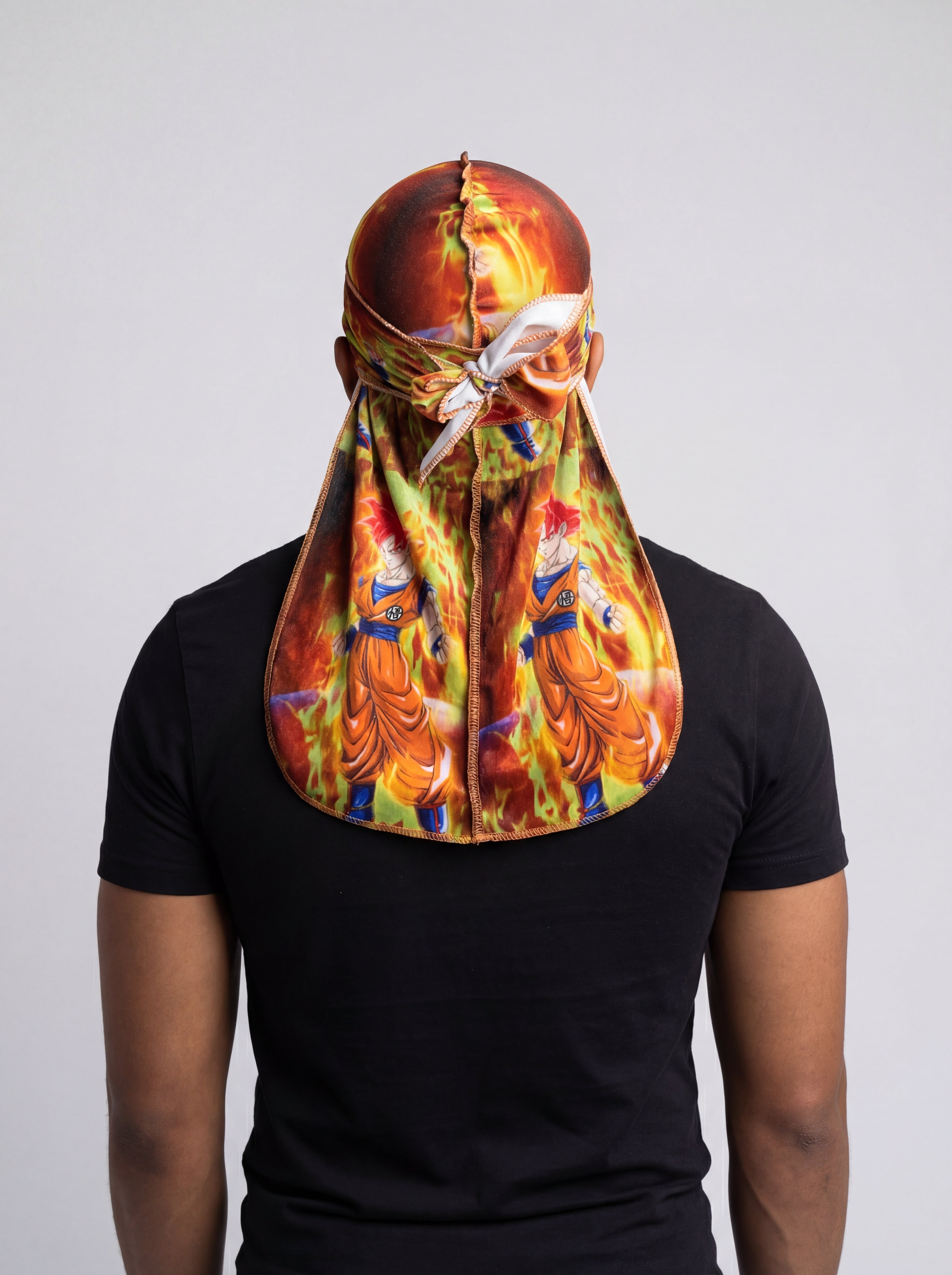 Super Saiyan God Velvet Durag - Double R Rags