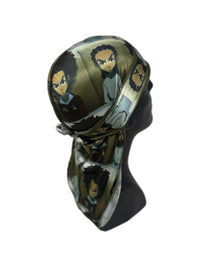 “The Boondocks” Luxurious Silk Durag - Double R Rags