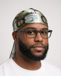 “The Boondocks” Luxurious Silk Durag - Double R Rags