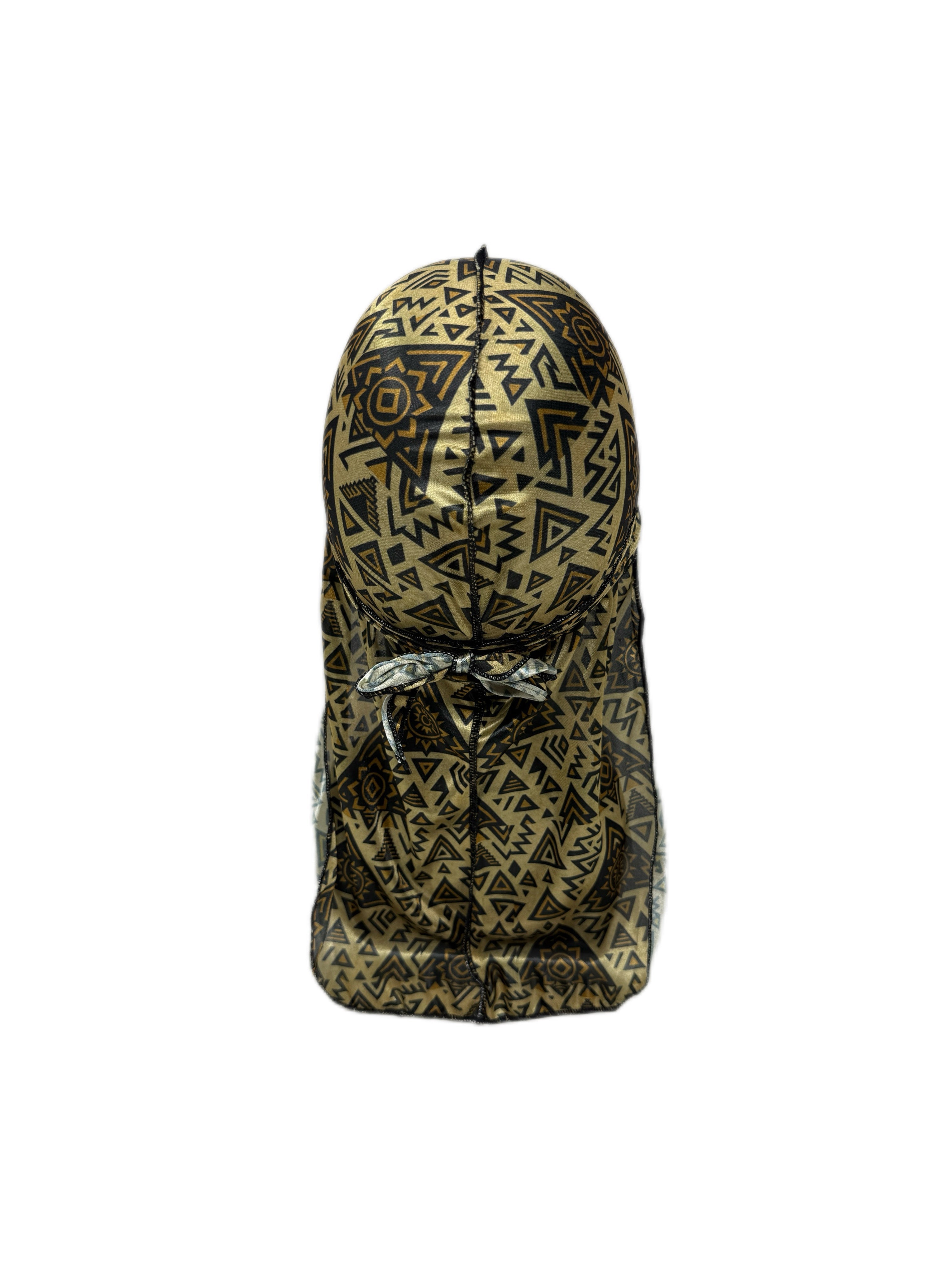 Tribal Gold Silk Durag - Double R Rags