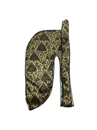 Tribal Gold Silk Durag - Double R Rags