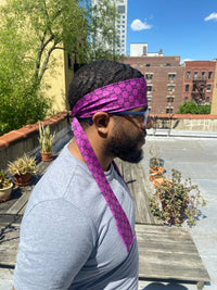 Violet GG Head Wrap - Double R Rags
