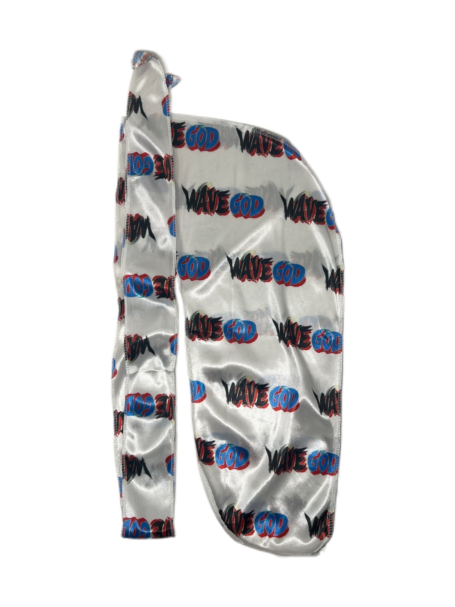 "Wave God" Silk Durag - Double R Rags