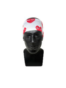 White CDG Designer Headband - Double R Rags