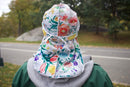 White Double R Floral Velvet Durag - Double R Rags