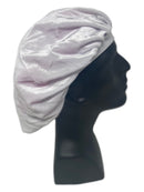 White Velvet Bonnet - Double R Rags
