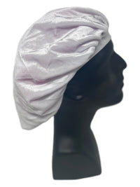 White Velvet Bonnet - Double R Rags