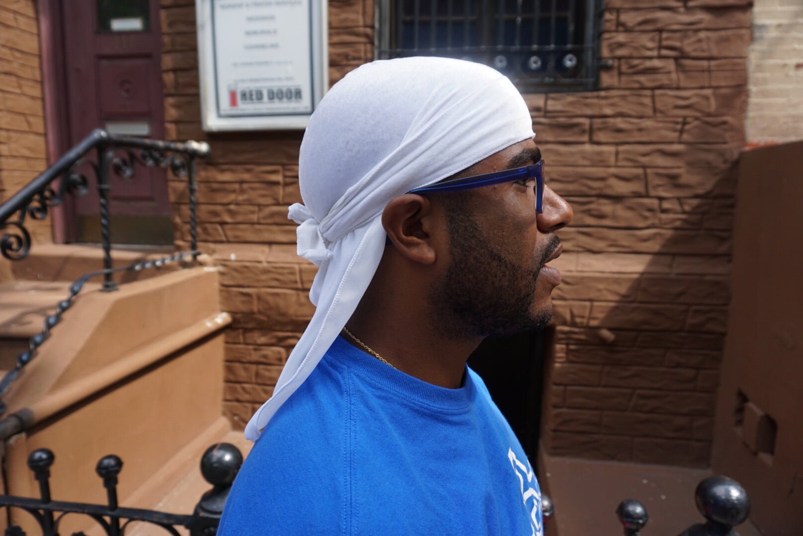 White Velvet durag - Double R Rags