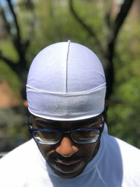 White Velvet durag - Double R Rags