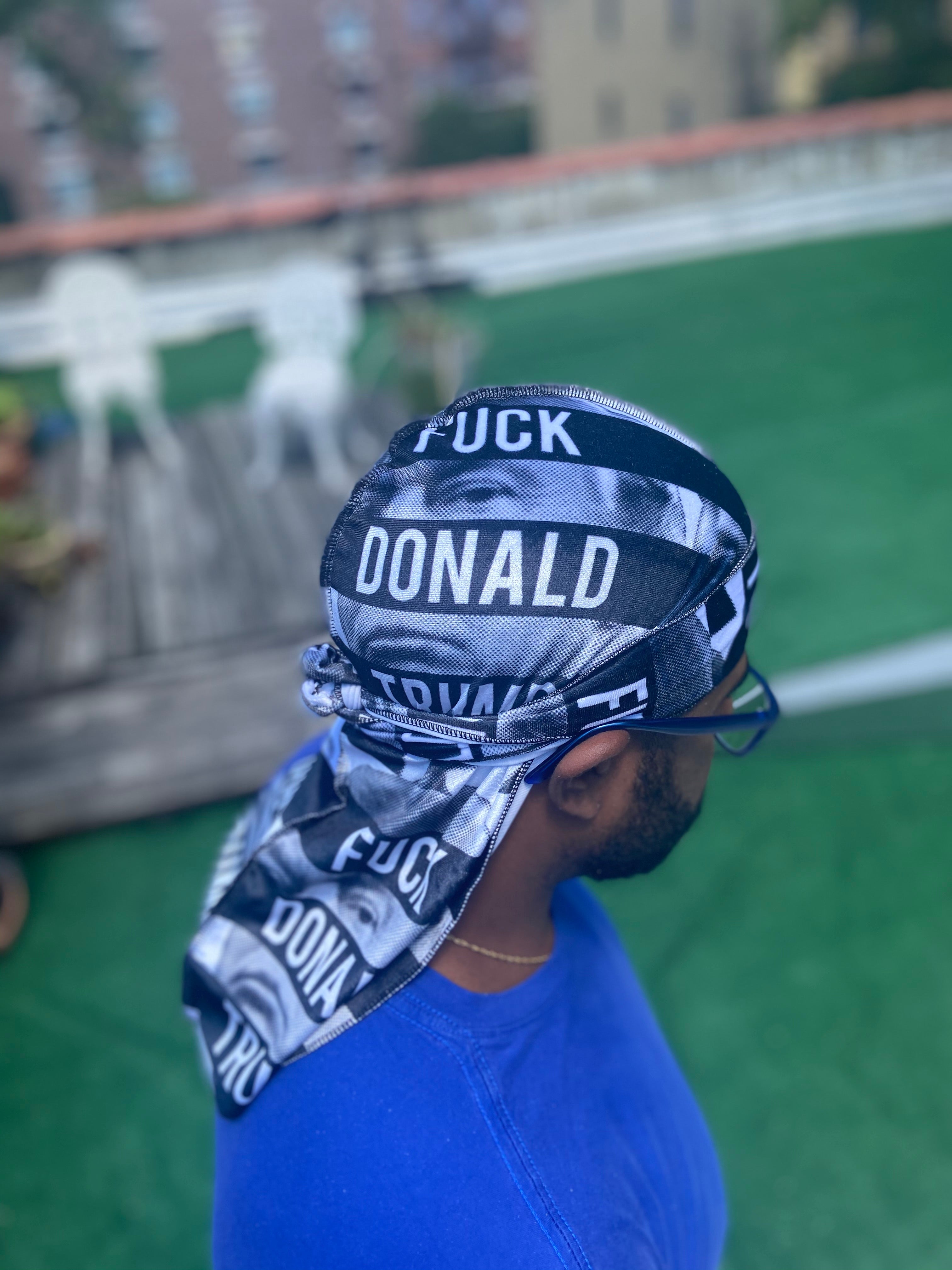 F*#% Donald Trump Velvet Durag