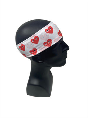 White Commo Headband - Double R Rags